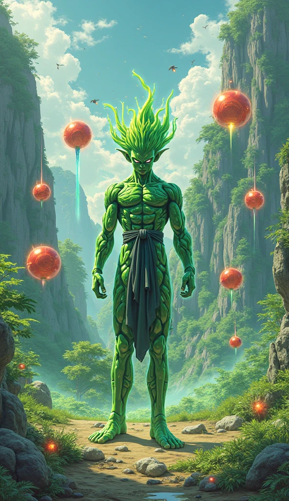 (((intricate design))) (((top quality))) (((16K))) (((High Definition))) 16K splash art (((photorealistic))) high-res, ultra sharp, ((masterpiece)), the best quality, expressive eyes, perfect face, (((druid outfit))) Super eyes, perfectly detailed anatomy (((Volumetric lighting))) (((natural lights))) (((sunny))) (((1Male))) (((Bodybuilder))), (((muscular))), (((hyper pecs))) there is a sexy mature man with green paint on his body, slick shaved sides hairstyle, ((thighs)) bodily fluids, round butt, green coloured skin, green skin! (((green coloured skin!!))), (((green skin))). (((green-skinned))), (((elegant robes))) ((green skin with scales)), ((green skin)), windy, (((in a Ancient Stadium of Olympia))), (((greenish skin))) plantation on the male body, fluorescent green skin, radiant orange eyes, windy, leaves falling (((a powerful nature deity))), elf ears, druid magic, cell-shaded adult animation, green gem necklace, hot reptile muscular humanoid man, muscular green body. Hazel eyes, glowing veins, nature spirit, long sash, transparent legs, futuristic, skin tight jumpsuit