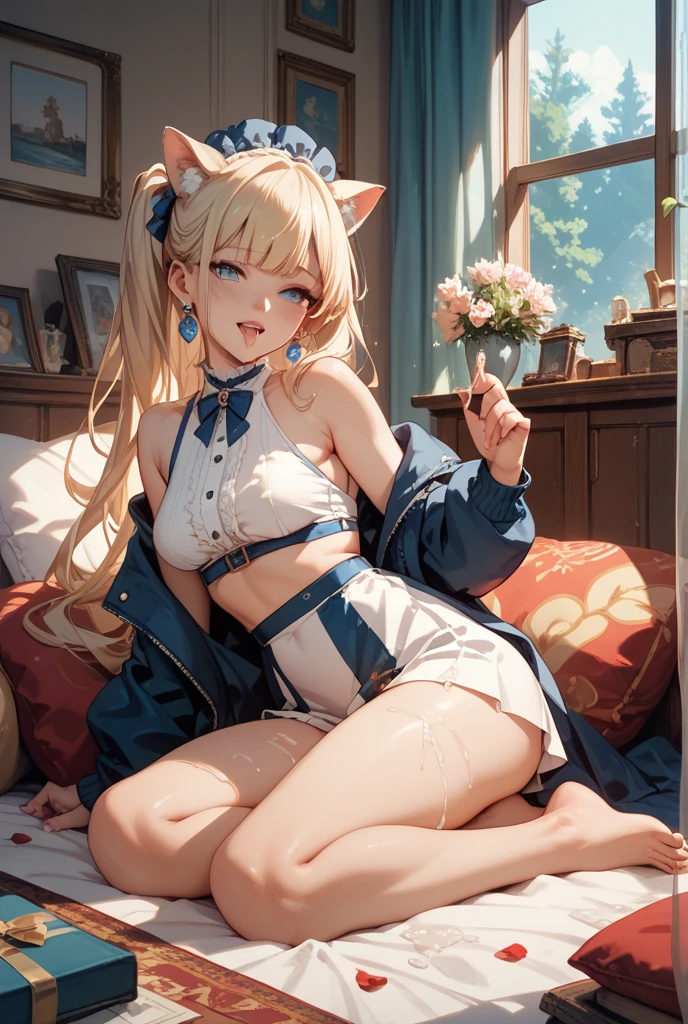 (Masterpiece), (Best Quality), (Illustration), (Very Delicate and Beautiful), (Perfect Anatomy), Girl, (Kagamine Rin), Angel, Incredibly Cute Girl, (Small), Cleavage, Transcendent Beautiful Girl, Blue Archive Style, 14 years old, Junior High School, Very Beautiful Face, Charming Girl, Clear Blue Eyes, Beautiful Eyes, Young Face, Innocent Face, Innocent Face, Innocence, (Short Hair), (Blonde), White hair ribbon, (blush), (sailor suit), sleeveless, (), ()
