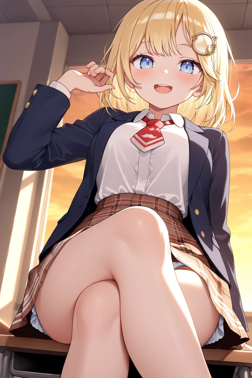 focus on panties,angry,furrowed brow,{{{disgust}}},{shaded face},{{{disgust}}},{shaded face},open mouth,show off panties,{shaded face},{{{lace pantied}}} ,hoshino fumina,blue blazer, red bow, white microskirt
,Squat,looking down at viewer,Squatting,looking down at viewer,((masutepiece,hight resolution)),((masutepiece,hight resolution)), masutepiece, Best Quality, , absurderes, Perfect Skin, Detailed skin texture, ultra-detailliert, 8K, Intricate details, beautifull detailed face,hight resolution, 1girl in ,Looking down,looking down at viewer,masutepiece, Best Quality, Insanely detailed, absurderes, Perfect Skin, Detailed skin texture, ultra-detailliert, 8K, Intricate details, beautifull detailed face,NSFW,NSFW,,low angle shot,Front view,,Uncensored,{shaded face},indoors,locker room