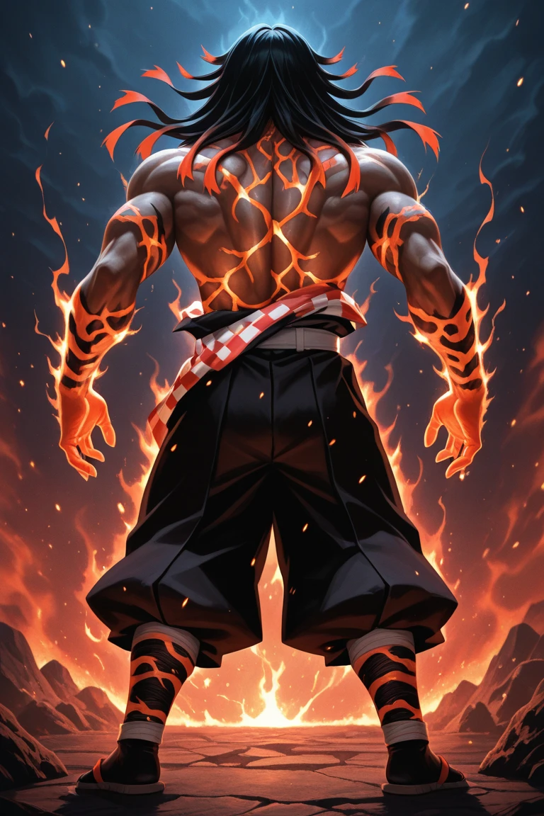 ((1boyinside a red glowing giant)), aura surrounding her, smoke, flare, electricity, plasma,  itachi , susanoo, sharigan,  <lora:Susanoo:0.8>, face to viewer