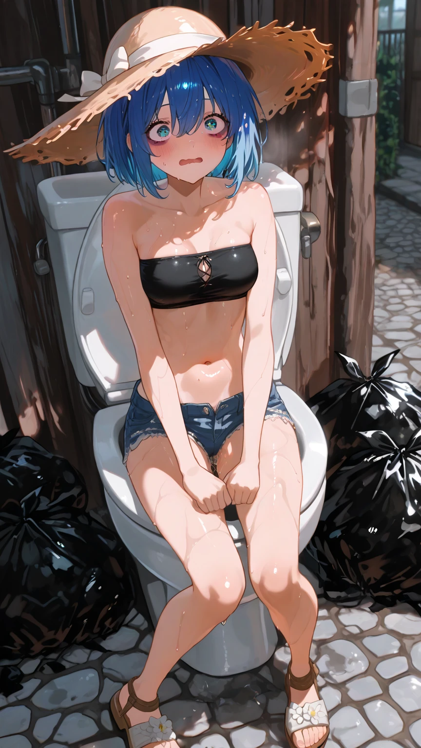 masterpiece, Highest quality, Very detailed, sharp, , Structure of the film, Portraiture, Realistic texture,,,,(very short hair,Sky blue hair,hair over one eye,shiny skin, slut,glamorous,saliva,,orgasm face,sweat , I feel,(Ecstasy) ,,, spoken heart ,,steam,Trembling,) ,,、,,Cum in anus ,cum in pussy,group sex, spitroast, fellatio, oral, sex, threesome, ,penis in pussy,cowgirl position, squatting, spread legs、