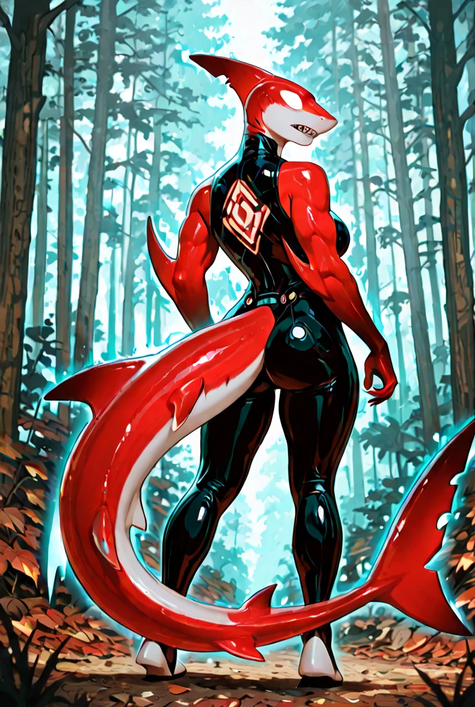 (masterpiece, best quality:1.2), solo, 1girl, neonred, hand in own hair, wading, fox mask, bikini <lora:neonwhite_red-17:1>