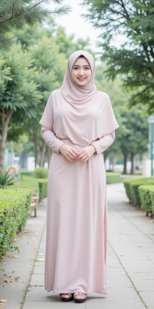 Wet women wearing hijab wet clothes, big breast wet soaking clothes shiny wet dripping water
