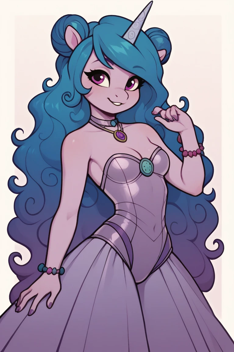 score_9, score_8_up, score_8, medium breasts, (curvy), cute, eyelashes,       ,,, , ,,, zzHadesMeg, yellow eyes, colored sclera, colored skin, blue skin, fiery hair, long hair, blue hair, ponytail, makeup,  lipstick, bare shoulders, dress, black dress, long dress, blue lips, cleavage, eyeshadow, jewelry  <lora:HadesMeg_PDXL:1.0>,              ,,,                , BREAK, ,,, smile, looking at viewer, blush, blurry, couch, sitting, ,,, shiny skin, <lora:ProAnime_PDXL_v1:0.7>, ,,, embedding:zPDXL, Expressiveh, <lora:SDXLFaeTastic2400:0.5>, <lora:Expressive_H-000001:0.4>,