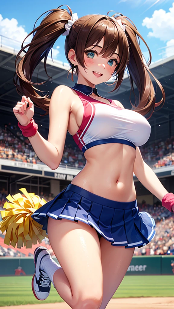 Tifa My nipples are sticking out tits (RAW shooting:1.2)、(realistic:1.4)、(masterpiece:1.3)、(highest quality:1.4)、beautiful japanese woman、7 head and body、Beautiful eyes in every detail、eyelash、beautiful double eyelids、eye shadow、perfect eye makeup、alone、cute、(cute:1.2)、(A smile full of happiness:1.4)、gentle smile、excited look、(short bob:1.2)、fluffy hair、(angle from below:1.3)、(full body shot)、more skin、(big breasts:1.3)、beautiful breasts、(cleavage)、(Cheerleader:1.5)、(mini skirt)、美しくてthin legs、(beautiful woman with perfect figure:1.3)、shiny skin、(A dynamic pose reminiscent of cheerleading:1.5)、(He has a big pom-pom in each hand.:1.3)、jumping、look at the camera、stadium、at night、illumination、sexy navel、beautiful armpits、thin legs、thin eyebrows、(Very sexy:1.3)、Bokeh、obscene、erotic、(perfect anatomy:1.2)、My nipples are sticking out