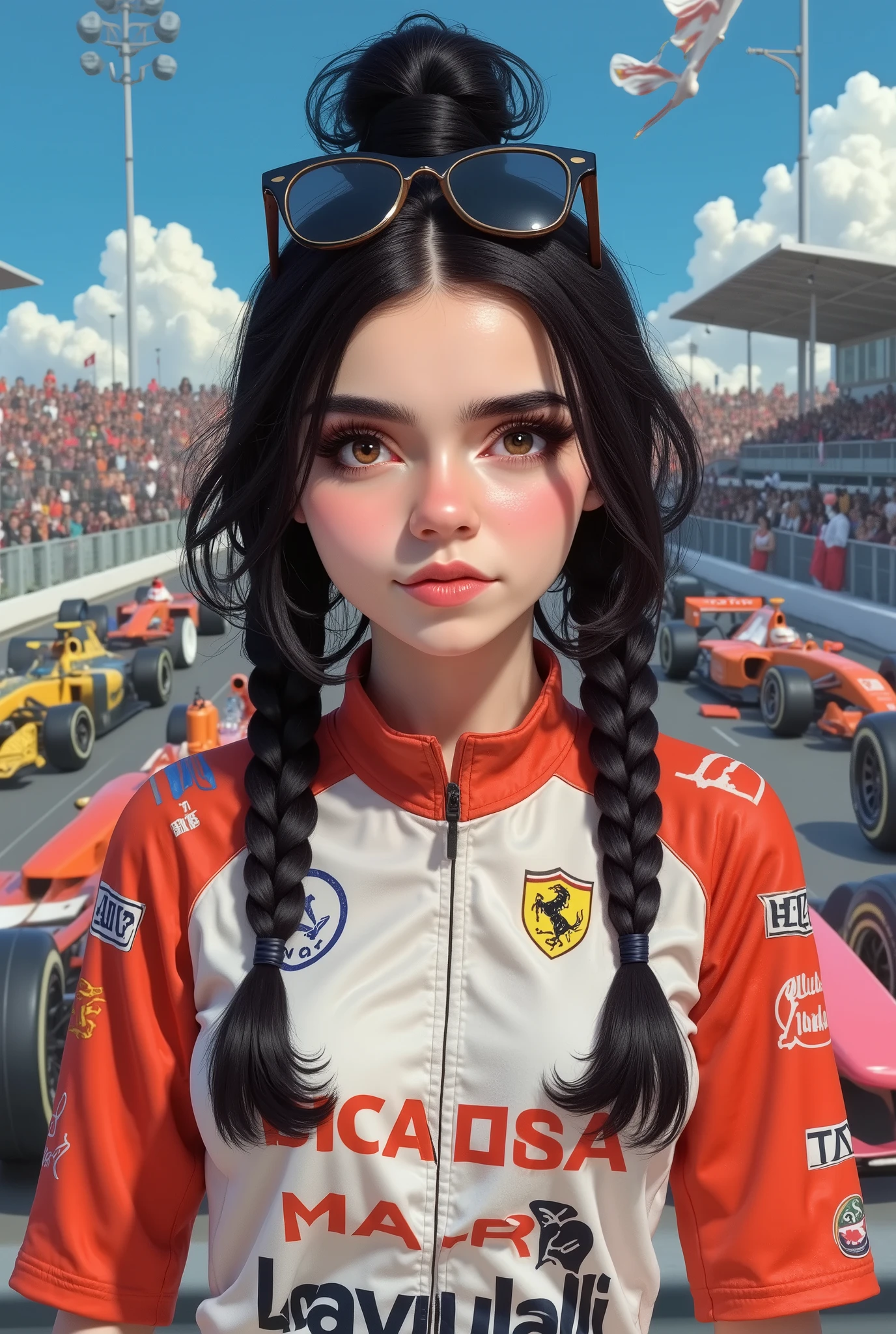  girl woman, F1 Grand Prix