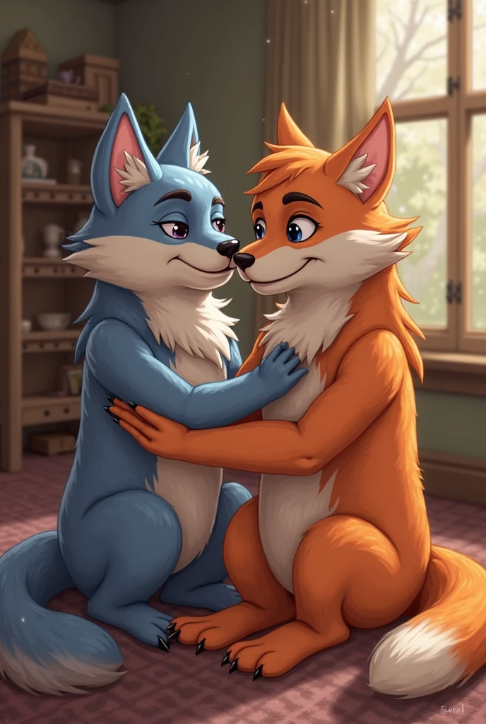 by Canson, by Lapatte, by thesecretcave, by fluff kevlar, by narse, by red rusker, by zaush, Duo, Male and Female, Inside bedroom, (Duo, Female anthropomorphic fox and Male anthropomorphic fox), (red eyes) and (insane detailed fur, sexy eyes), (pose:1.posing:1.3), detailed hands, 5 fingers, ((detailed face, (detailed eyes:1.0), detailed)))(high detail, film photography, soft focus, soft shading, photo realism, realistic, photo realistic, hyper realism, analog style, subsurface scattering, masterpiece, best quality, ultra realistic, 8k), portrait, night, light, bedroom, looking into each other's eyes,), straight sex, nude, furry crotch, detailed genitals(((sweaty bodies))), (((white cum streaks all over bodies))), nsfw, soft belly, pot belly, very large belly, belly rub, belly kissed, arched back, outie navel, (((white tipped fluffy tails))), (((dick or vagina on respective gender))).