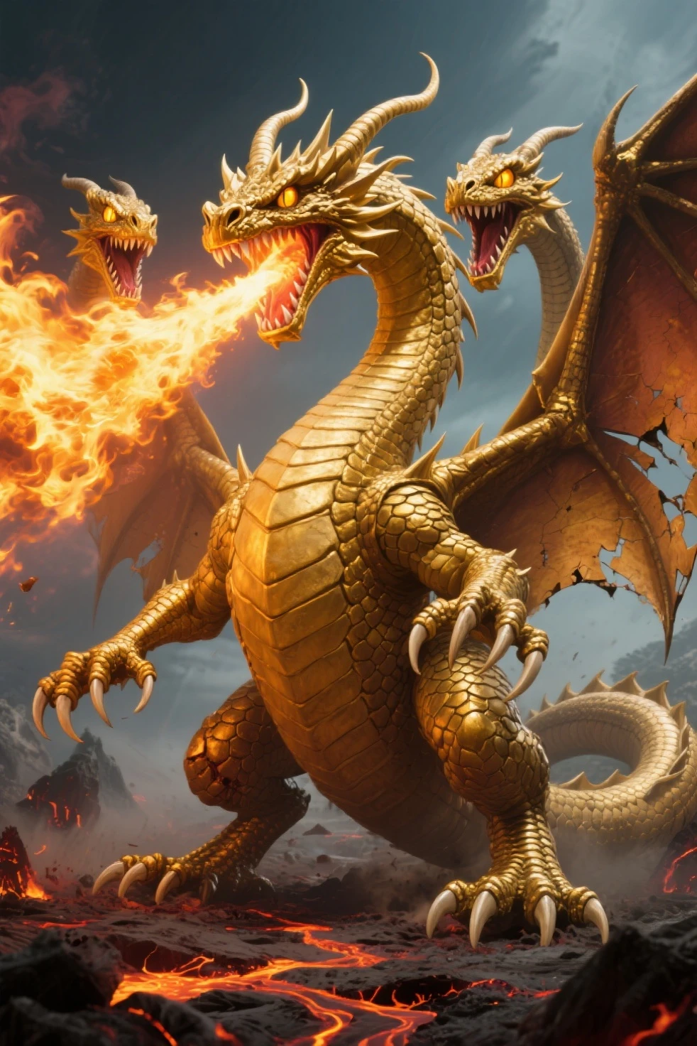 Dragon with big dick