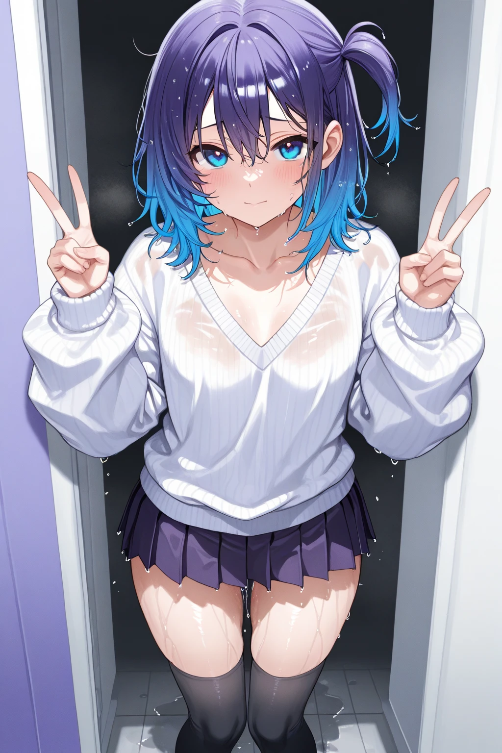 mio aikatsu, mio minato aikatsu, small breast, (((nude))),10 years old, smile, masterpiece, best quality, big areola, big nipple, puffy nipple, embarassing, shy, blush, onsen