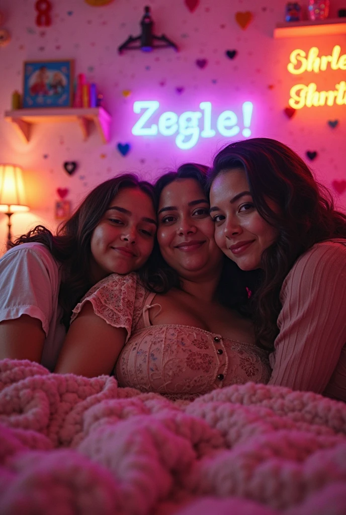 three women sitting on a couch peace signs with their hands, photo taken in 2 0 2 0, profile pic, very very low quality picture, low quality grainy, low quality photo, very grainy, taken in 2 0 2 0, annoying sister vibes, peace sign, low quality photograph, older sister vibes, grainy low quality, childhood friend vibes, , Big , huge , , sexy, cute, wide hips, thick thighs, pear-shaped body, minimal clothes, thick, , chubby stomach, thick , , large , hard , piercing through shirt,  hard through shirt, chubby stomach showing, tummy spilling over the side, muffin top, the girls are sexy, large  showing, huge  tits