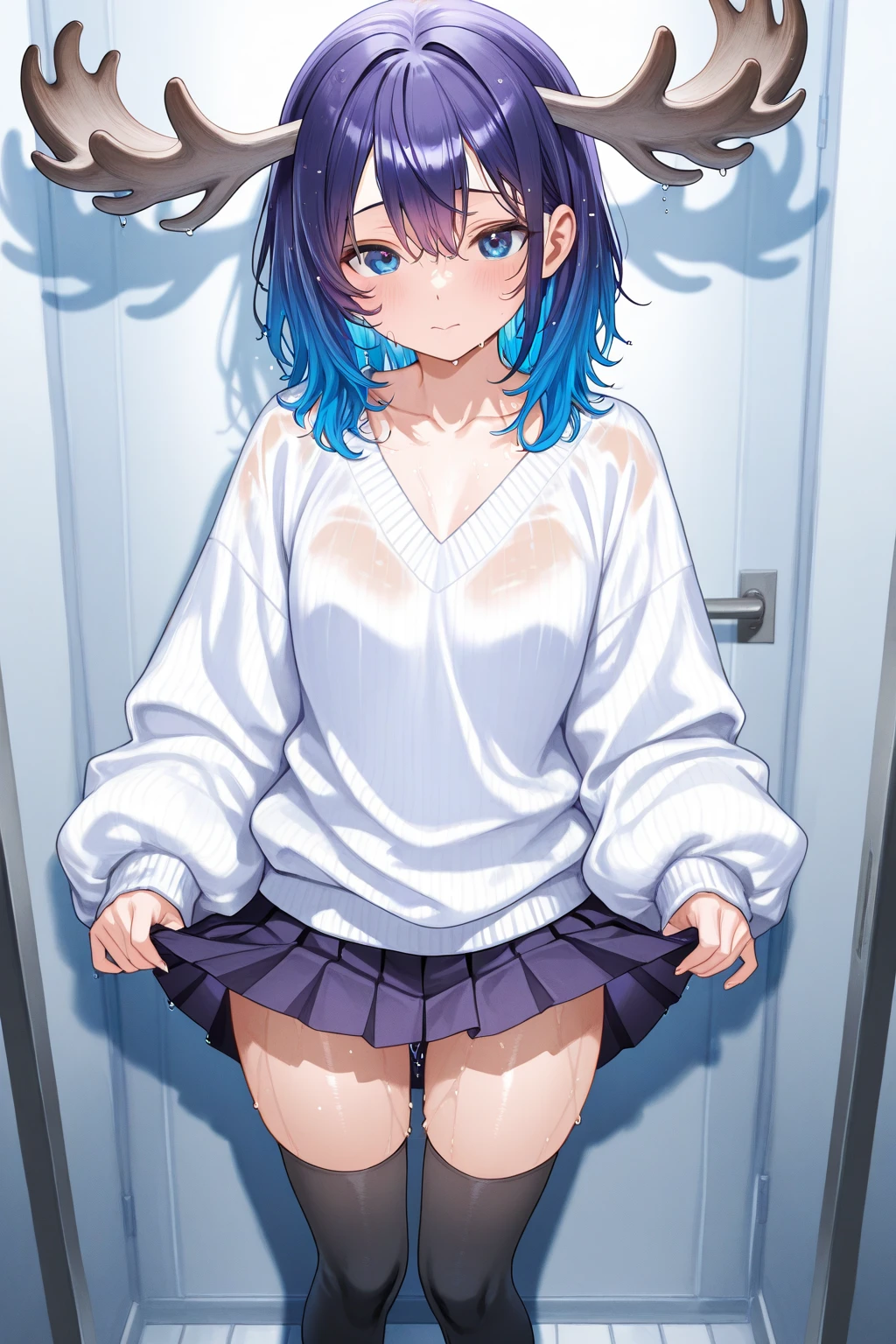 Kindergarteners , Small breasts, Patterned cotton panties, black tights, Fabric Real, I can see your face