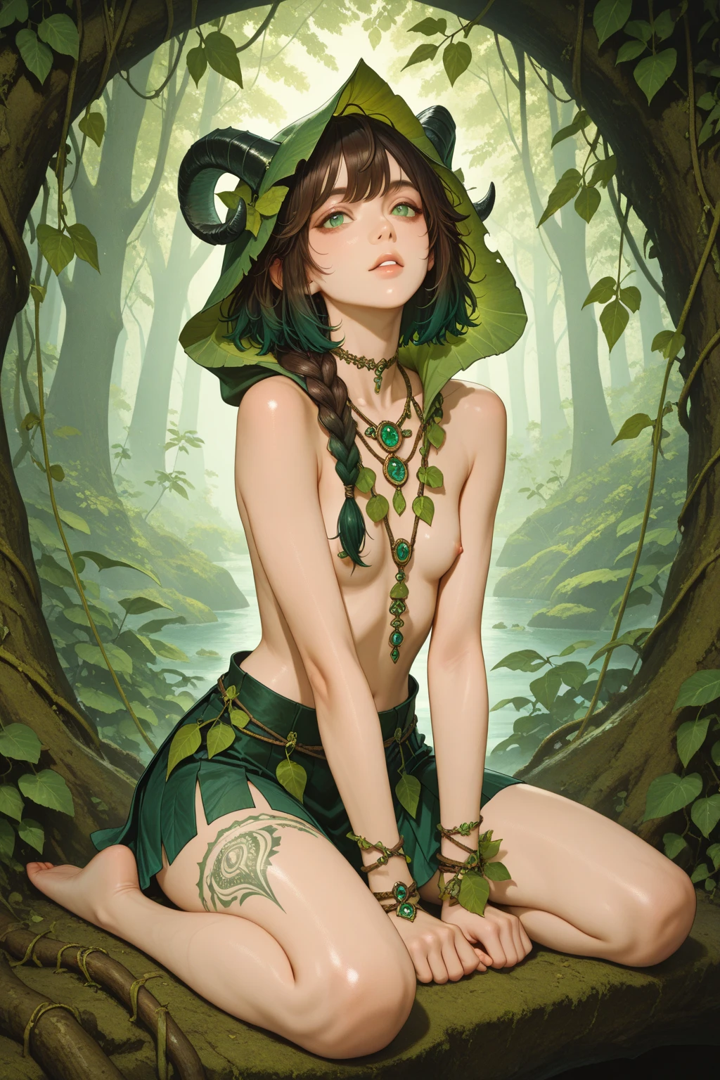 ((best quality)), ((masterpiece)), (detailed), 1 fairy girl, off-shoulder sweater, a fairy, fairy girl, winged pixie girl, girl fairy, various different types of insect wings, small breasts, NSFW，Covered with tentacles, encoiled by tentacles, Tentacles around the body, many tentacles, captured by tentacles, bound by tentacles, trapped by tentacles, Fine details，Tentacled，Tied with tentacles, roaming tentacles, drooling，Crying，horrified expression, panic, fight for survival, Detailed body，Full limbs，NSFW, being pulled into a flower, wild environment, jungle, terrifying floral environment, horrific nature, predatory flora, fairy catcher, fairy trapper, fairy catcher plant, fairy trapper-plant, fairy catcher flower, fairy trapper-flower inspired by carnivorous plants; a plant occupying the equivelant evolutionary niche as a spider would 