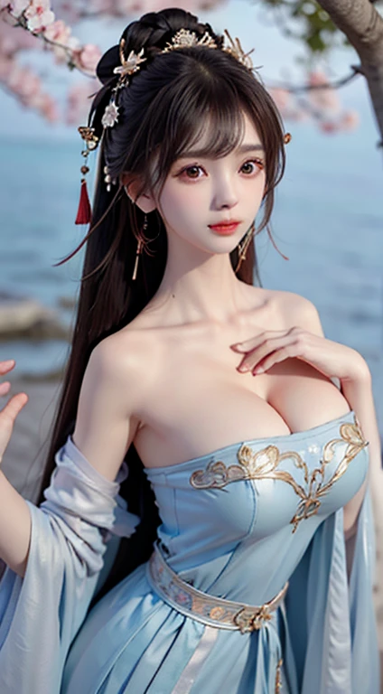 (heavy breasts)、top-quality、masterpiece、超A high resolution、(White Dragon Armor)、(((dragon suit))),(((Colossal tits)))、(((Detailed Micro Bikini))),(Wearing a beautiful crown made of jewels),(Photorealsitic:1.4)、Raw photo、女の子1人、(((Random hair))、(((Take different poses)))、glowy skin、(((Chinese Dragon)))、Intricate and ornate hair ornaments、(Gorgeous Jewelry Necklaces)、(Mystical expression)、(Metal bikini)、((sea the background of)).(()),()、Precipitous cliffs、(ruins background)、((super realistic details))、portlate、globalillumination、(sexypose)、Shadow、octan render、8K、Colossal tits、Raw skin is exposed in cleavage、metals、Details of complex ornaments、Japan details、highly intricate detail、Realistic light、CGSoation Trends、Blue eyes、radiant eyes、Facing the camera、Precipitous cliffs、Toostock、(veils)、(((Heavy Big))),Shining eyes shine、