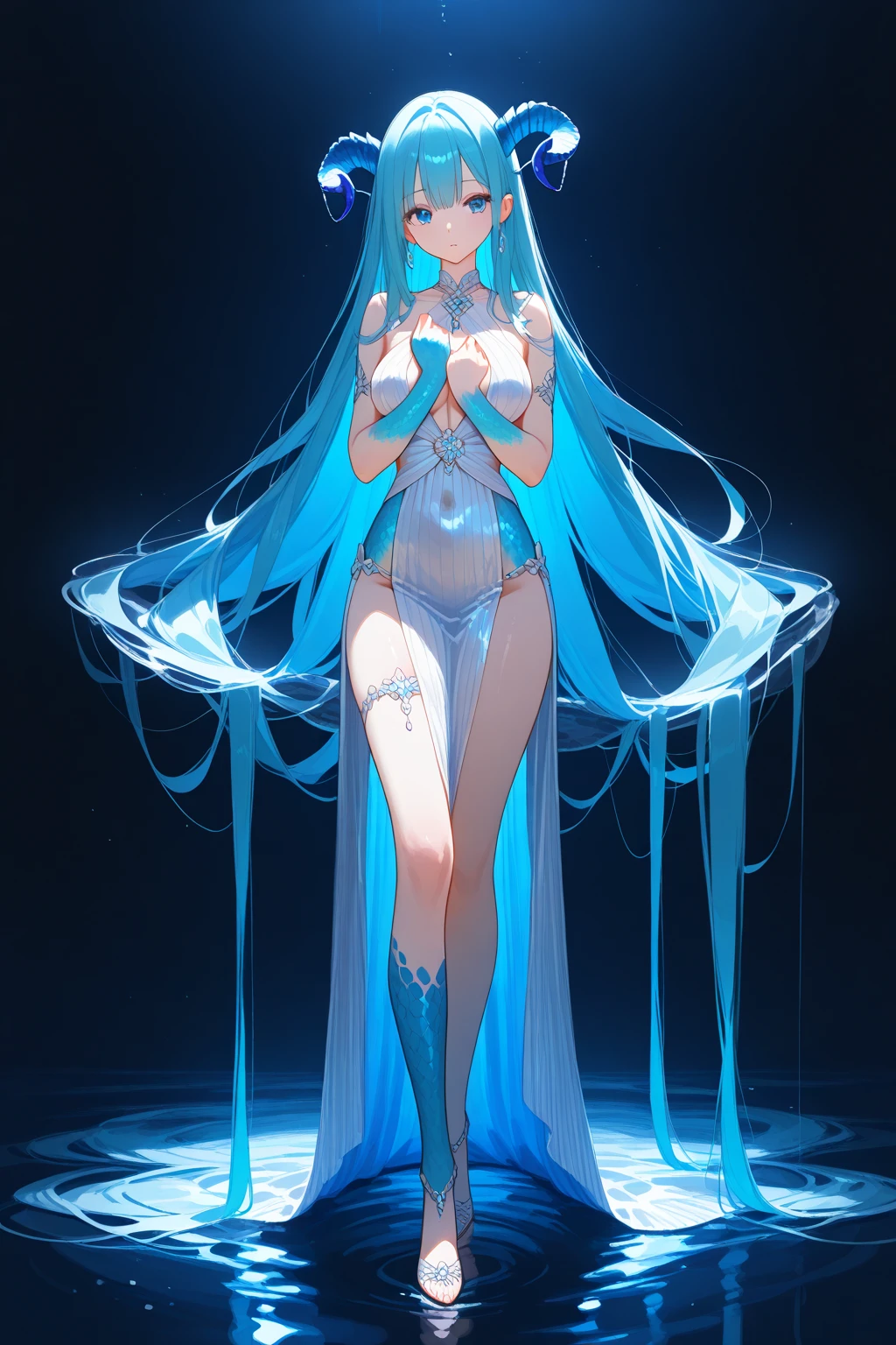 ((Above the shoulder，facial closeups))， Bigboobs， Look at the view, anime,  Standing painting, angle of view,  foreshortening, foreshortening, 8K, Super detail，Green hair,hentail realism, white backgrounid， Standing painting, 8K, Super detail, 1080p, Women's HD，femele, 16k, A high resolution, Best quality, High quality, Anatomically correct, Masterpiece, ccurate, hyper HD，As graceful as a swan，unreal-engine， Ghibli-like colors,   anime,  Standing painting, angle of view,battle armor，ssee-through，Lace skirt