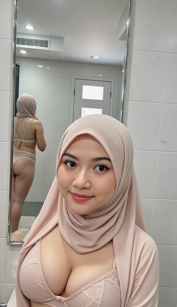 Remove it so that it is naked and her round tits and pussy are visible