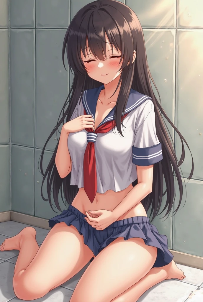 high quality, high resolution,(nsfw),(((night))),(((outdoor))),((High School)),(((one woman))),(((cute face))),(((big eyes))),(((black eyes))),(((black hair))),(((very long hair))),
BREAK,(((show off nipple))),(((school uniform))),
BREAK,(((large breasts))),(small areola),((sweaty skin)),
BREAK,(ahegao),((excitement)),((embarrassed)),(red cheeks),
BREAK,(((model posing))),((spread legs)),
BREAK,(cinematic angle),(looking at viewer),(focus on pussy),(cowboy shot)