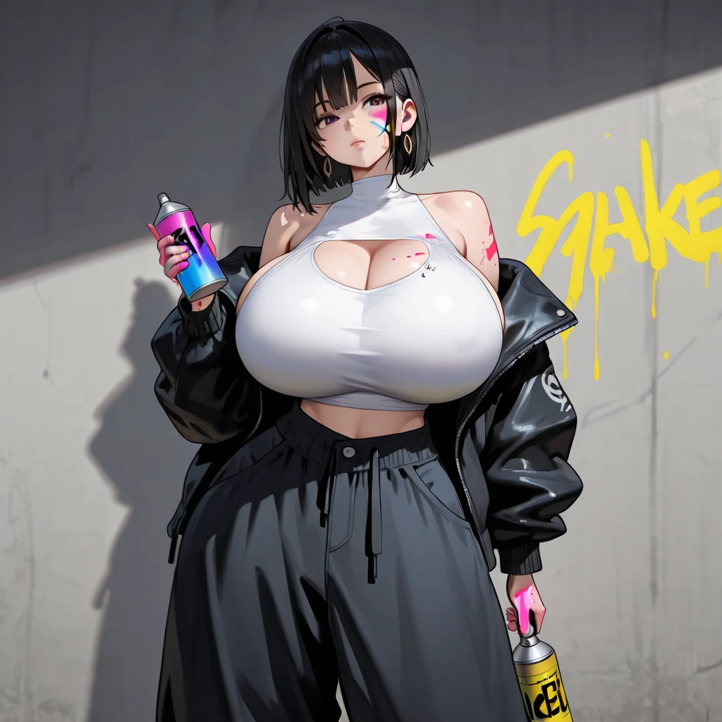 Graffiti background wall