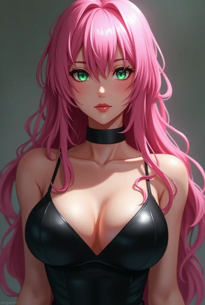 (NSFW:1.1).(huge breasts:1.1)(Sexy shiny leotard:1.2).(Composition directly from below:1.2).Holographic pink anime hair with white ribbon, , Beautiful character drawings., , Stunning anime face portrait beautiful royal sister wolf ears
