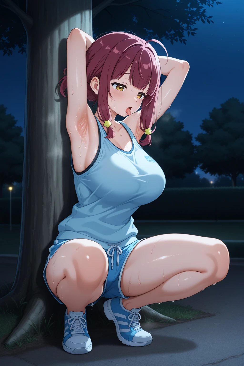 Neon Genesis Evangelion Soryu Asuka Langley Big boobs、Pool、School、School swimsuit is torn and tight、Embarrassed、M-shaped legs、Spread your legs on your own、Outdoor、The clouds are beautiful。Her swimsuit is torn and her skin is exposed。 Shade with trees。Looking up from below。Sweat dripping。More crotch shots please、Spread your legs wider、Sweat a lot、Opening her legs with her own hands、Spread your legs wide and use your hands

