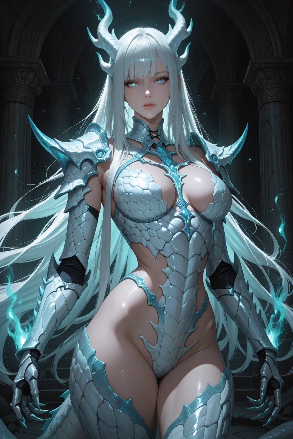 Beautiful Alluring female earth elemental, Fantasy Theme, onyx Skin, rock mohawk hair, crystal bioluminescent skin, body made of rock, crystals, crystal mohawk hair, rock and crystals for hair, rock for skin, Inside A magical cave with bioluminecent crystals, Barely Clothed, Beautiful D&D Character Portrait, Beautiful Fantasy, Detailed, Digital Art, Extreme Detail, Polished, Beautiful, Hyperdetailed, Intricate, Elaborate, Meticulous, Anime Character, Detailed, Anime Face, Sharp Focus, Unreal Engine, 3d Rendered, Volumetric Lighting, Reflections, Glossy, Digital Illustration, Sensual Pose, Suggestive Pose, Full Body Shot, Lewd naked, naked, perky breasts, vissible nipples, puffy , anatomically correct 💖❤💕💋❣