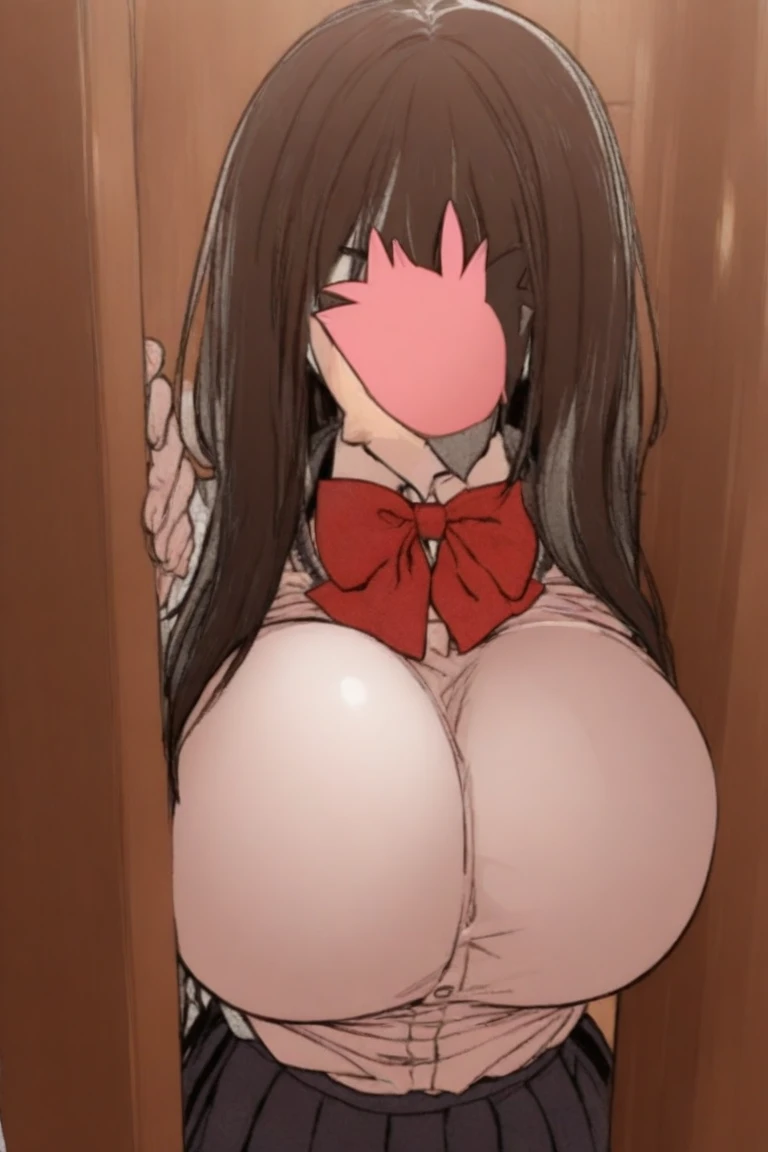 A Female robot is sleeping in forest, spread legs, nude, banzai pose. she wears no dress. She Brown short hair is tied with two big red clothespins, She lifts up the under hem of her white plain dress, leaning over, masterpiece, very short pigtails,brown hair, mature, android, blue eyes, full body figure, Height: 160cm, flushed cheeks, 2020s anime picture, A beautiful robot with short brown hair in two short pigtails held up by two very large huge red clothespins, Uplifting, No NSFW, whole body, barefoot, archaic smile, getting orgasm, 25 years old, sweat bucket, in Obstetrics.