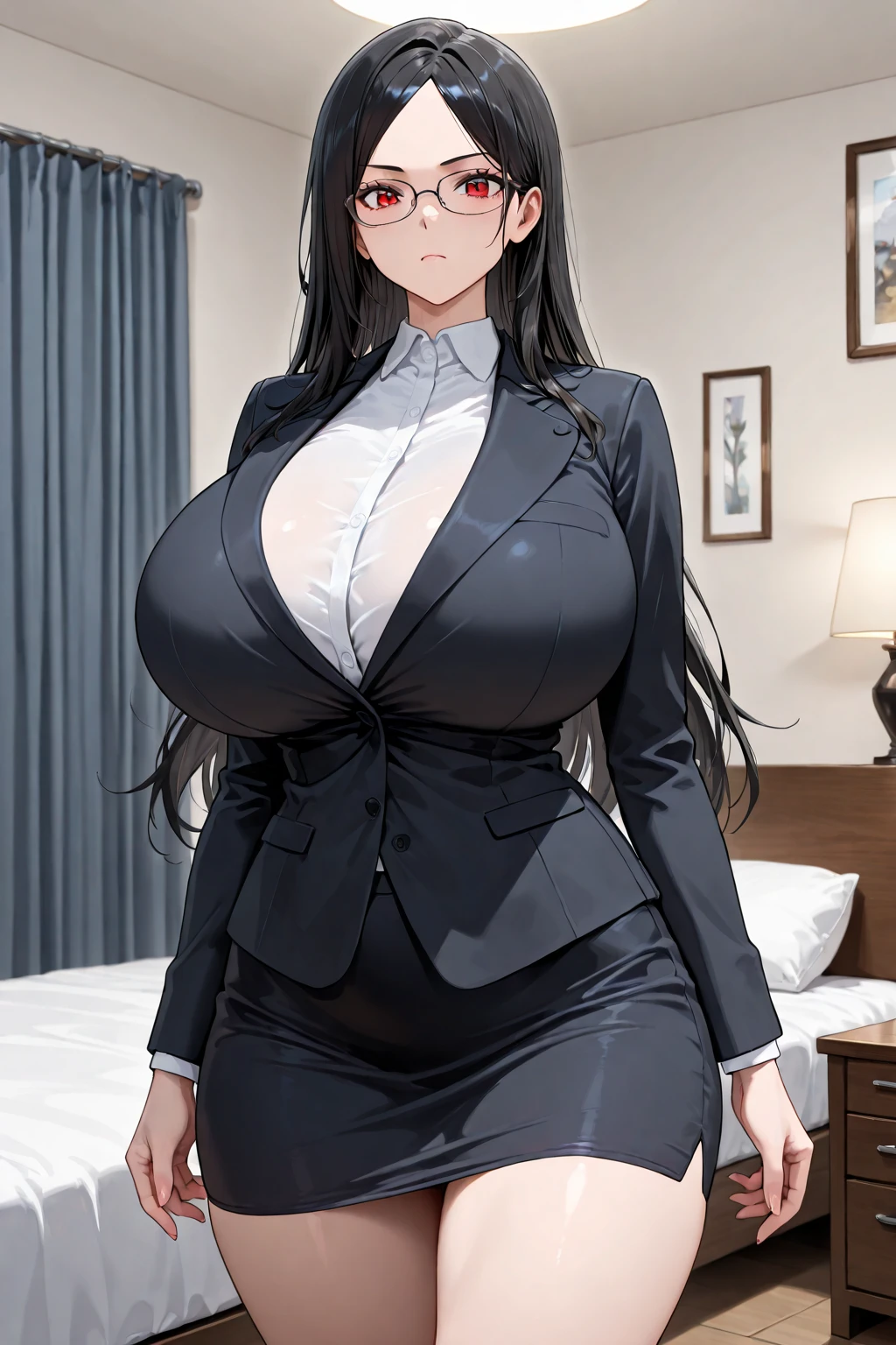 Black Hair,Hair tied up,Braided hair、Long Hair,Red eyes,Big Breasts,suit,black-suit,Black Pantyhose,mini skirt,23 year old sister、Ultra-high resolution、Ultra HD、Big nipples.Black nipples、large-nipple pussy、black-nipple How.massive-How How-nipple、black-huge-nipple、How、black-huge-nipple、pregnant、black-nipple、How、evilsmile
