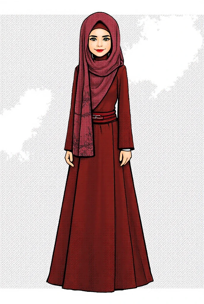 Tall Women,solo,Long pink hair, Bright pink, whole body, Standing pose, Bright pinkの衣装, Arabian Nights, Long and Wide Harem Pants, Face Veil, Long veil, barefoot, anime