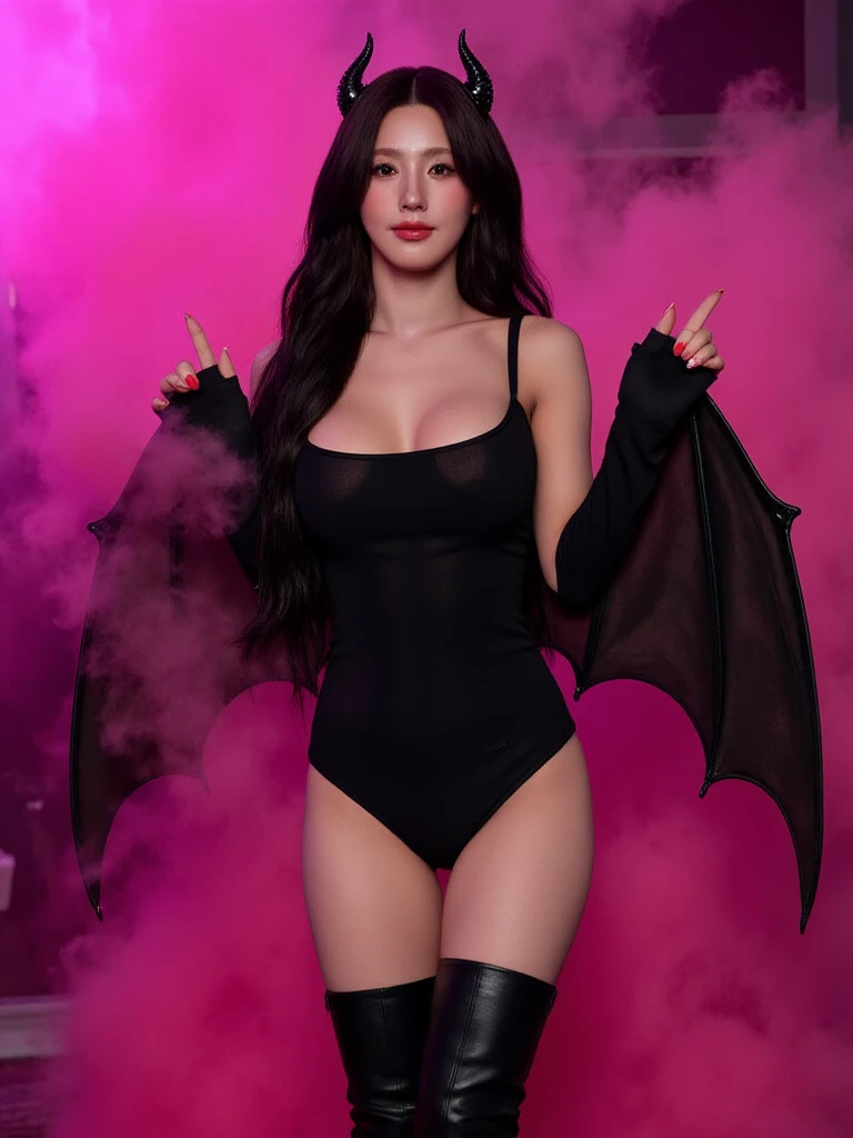 smooth.transparent.Inflatable Toys.Inflatable tail.Inflatable wings.Inflatable Succubus