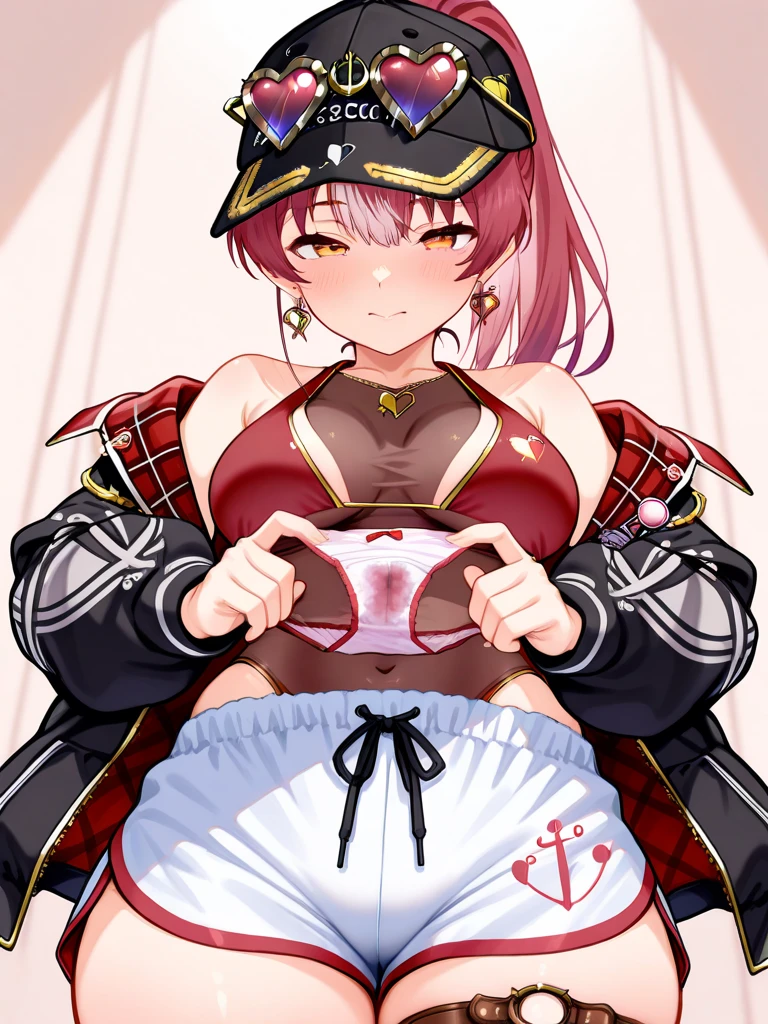 Tsubaki from Blue Archive, beautiful, nsfw, sexy pose