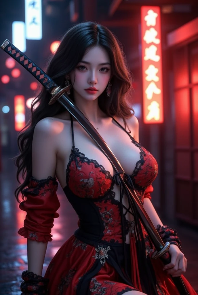 (masterpiece, best quality), Sexy female elf princess,Big eyes and long ears,Immerse yourself in a medieval fantasy world:1.0、 (At the bar:1.1), High forehead, Long hair without bangs tied into a ponytail:1.0, harem, night, Detailed aspects, seduce 、Large Breasts、Big Ass、Wide waist、(Expose breasts1.0),((Looking at the camera sadly and innocently:1.8))((cry :1.6)))
full-body shot:1.7
(Wear sexy fantasy world costumes,The costume is broken:1.3)
(Wearing a magical witch costume)
(There are scars on the clothes:1.8)
(The clothes are very sexy,Show sexy waist:1.4)
white hair:0.5
((feeling in pain:1.7))((Frowning and wanting to moan:1.7)) (almost close eyes:1.5)
Lying on a chair:1.6 Show armpits:1.1 Open the month slightly:1.7 beautiful legs:1.2. Curve eyebrows downward:1.2