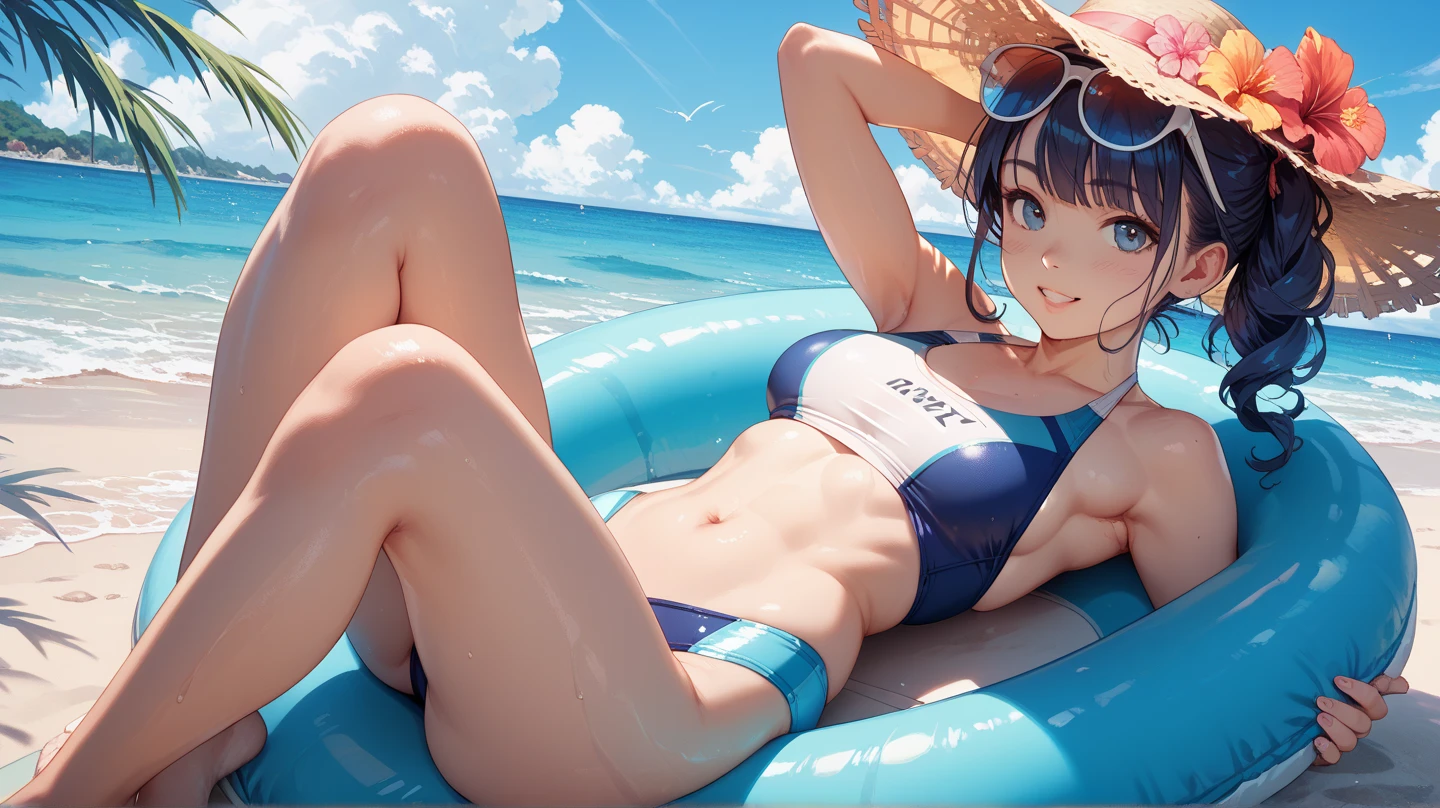 ((Masterpiece, best picture)) realist
A girl solo, bikini, japan, sexy, cup C
Wet on body , half in water, open leg,
Spa,