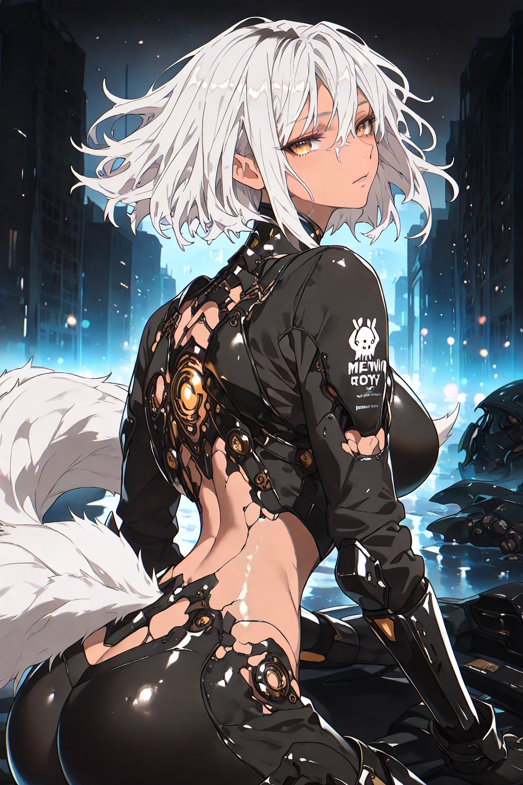 (masterpiece:1.3), (best movie quality), ((Close-up view of female genitalia)), ((extremely detailed)), (very detailed settings:1), (muddy white god々A beautiful lady wearing a costume reminiscent of a spider, squirting sexy liquid from her genitals.、Name is「Nemo」), short blue haired, (eye+yellow+red:1.4), (multicolored eye+heterochromia), 24-years-old, (「Nemo」The reason I wear a spider costume is because I don't want to lose the other person.♡),「Nemo」's vagina is muddy white god with a dildo inserted between the penises々A liquid is gushing out from the vagina between the penises., I'm excited and my clitoris is sticking out, Beautifully shaped, large breasts and small nipples, wearing cyberpunk clothes, 「Nemo」is from the year 3600, when Earth's ultra-future science and technology developed.〜Cutting-edge researchers in scientific research up to 3900 (The best masterpieces of research around), (After the end of World War VI、There are very few surviving humanasturbation techniques like dildos continue to be researched.、「Nemo」inserts a dildo、A muddy white god from the vagina々My body has become overflowing with fresh liquid.), (「Nemo」By inserting a dildo into the female genitals、A muddy white god々Can increase the amount of fluid released from the female genitals),((「Nemo」A muddy white god comes out of the vagina of々The new liquid is、It has very sticky yogurt-like properties.、It smells like a flower garden、sweet like honey、It has the power to heal wounds、「Nemo」can be freely manipulated)),