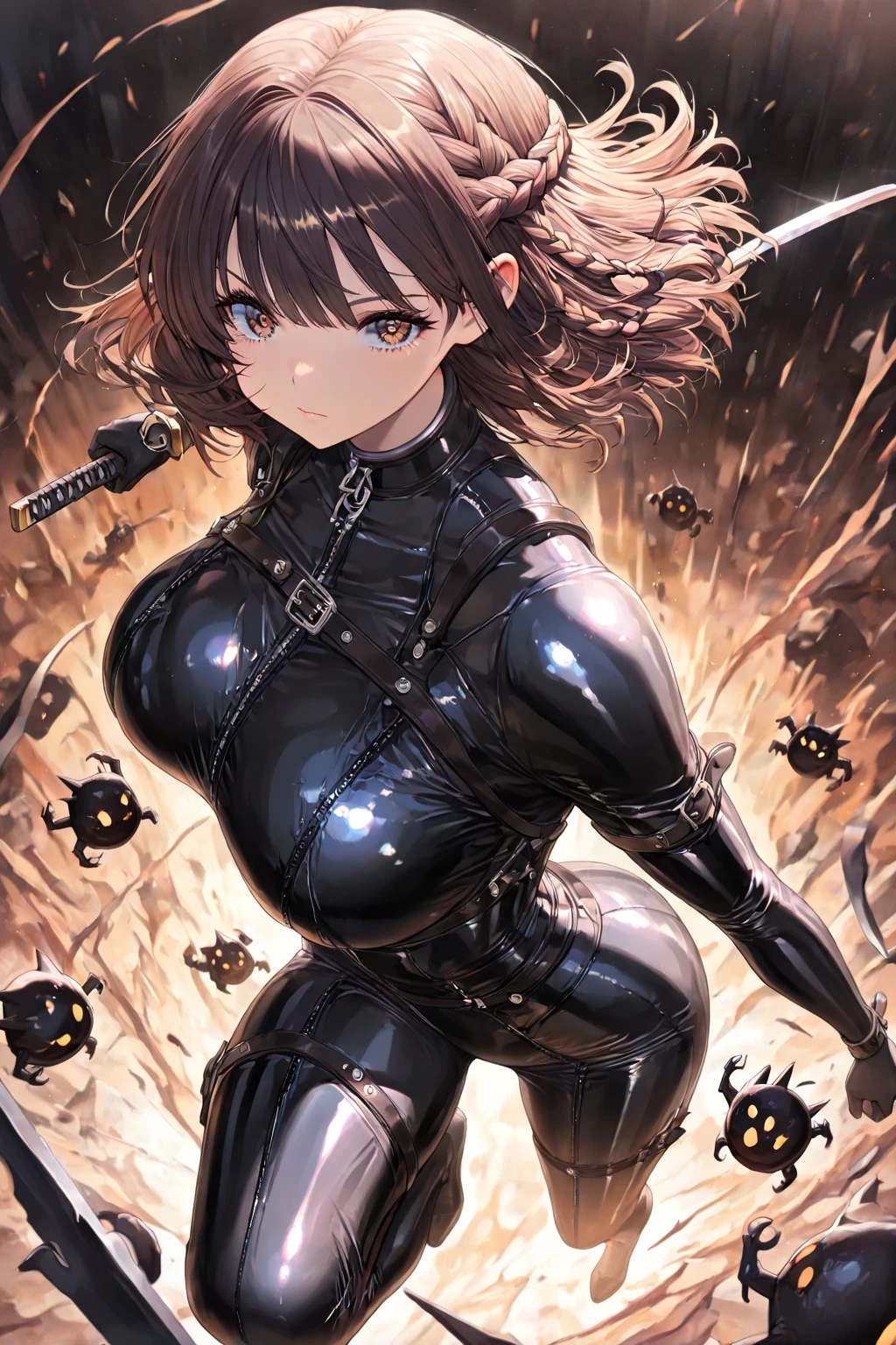 woman,14 years old,,city,night,(((white tight miniskirt bodysuit))),(wet with sweat),open mouth smile((See-through))glasses,((beautiful long ponytail)),((Baby girl body shape)),blush、surprised face,(((Tentacles wrap around the body)))(((raped by tentacles)))(((Tentacles wrap around the body)))(((raped by tentacles)))