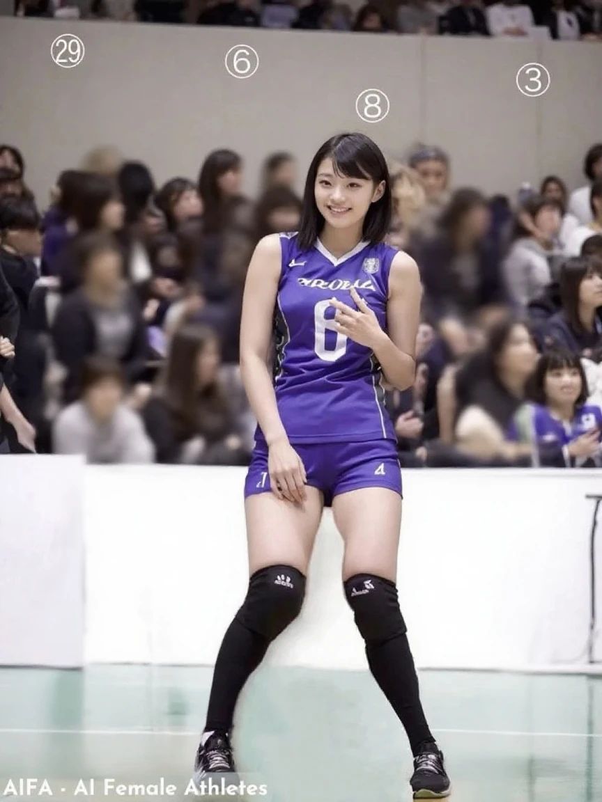 wearing basketball jersey, huge tits, ponytail, smile, very tall pretty woman, japanese mature woman. black hair, squatting and leg spread near the hoop, exposed breast, exposed nipple, puffy nipple,visible nipple, super tits