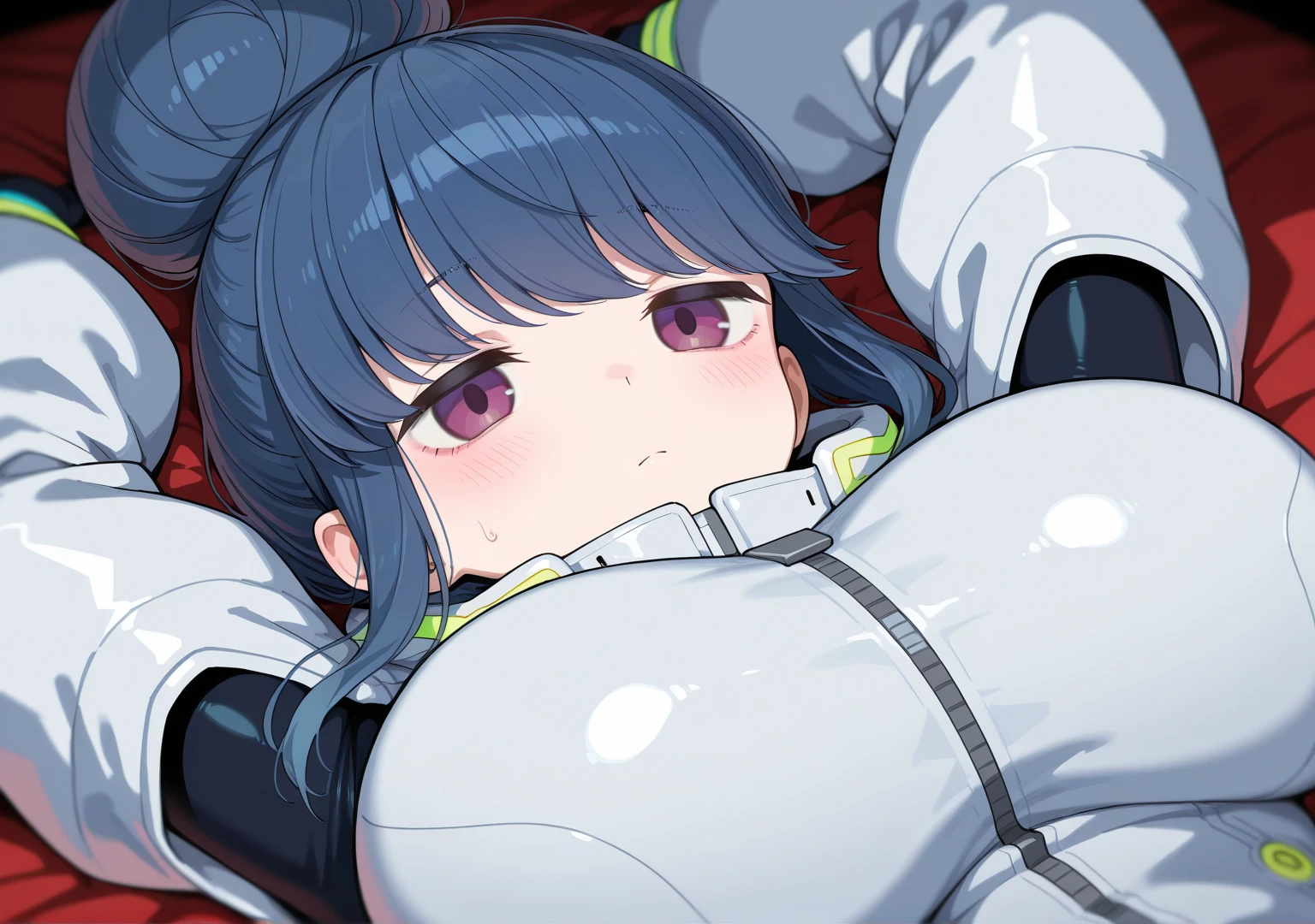 huge breasts:1.5, simple white background:1.5, full nude:1.5, 1 girl:1.5, silky skin:1.5, Chibi:1.5, drips of sweat:1.5, public hair:1.5, black hair:1.5, short hair:1.5, full nude:1.5, beautiful pussy line:1.5, wide hip:1.5, shaking hip:1.5, shaking breasts:1.5, beautiful anus:1.5, in heat:1.5, facing front:1.5, M-shaped spread legs:1.5, squating:1.5, clear pussy:1.5, sex, spread pussy, arms behind:1.5