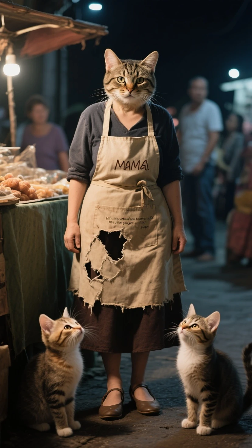 /In the 1930s, in an impoverished America, with financial depression, in rural Texas, a fat woman with a whip holding a whip threatens a woman drags two dead dogs through the streets thin and dirty hungry people cry around you, grotesque scene, in the DIANE ARBUS style, ultrarealistic photography, 4K, focus from top to bottom, in sepia tone