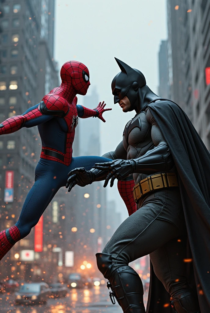 Batman vs Spiderman