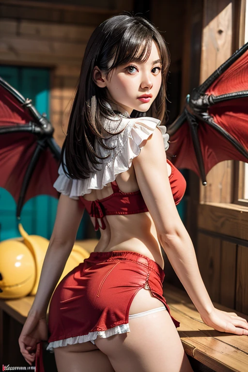 devil、female、wing