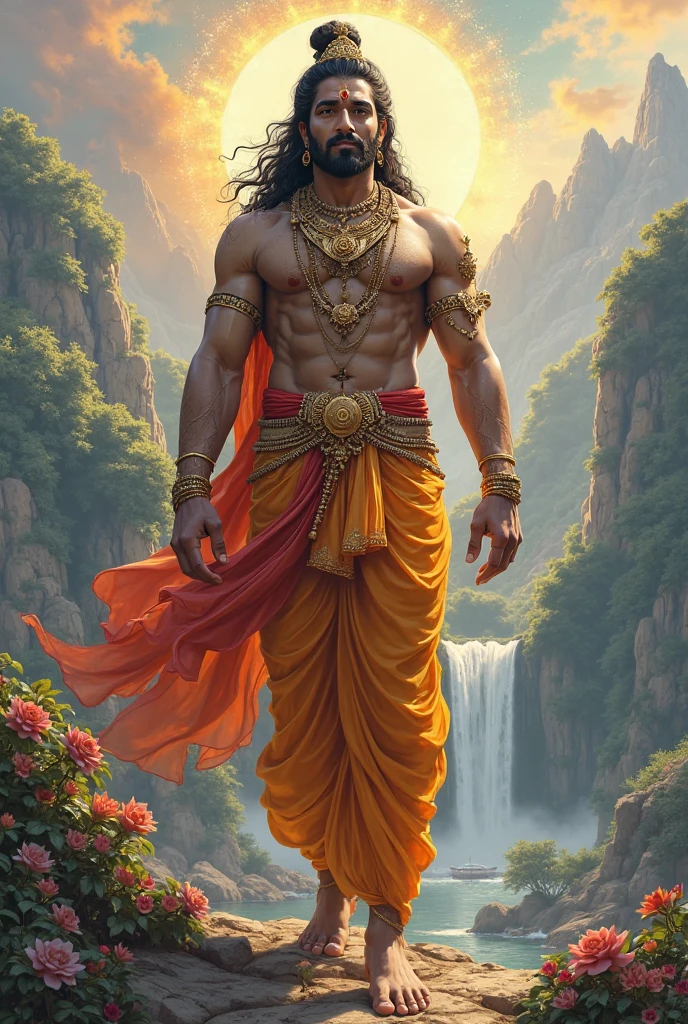 Generate an image of shree ram