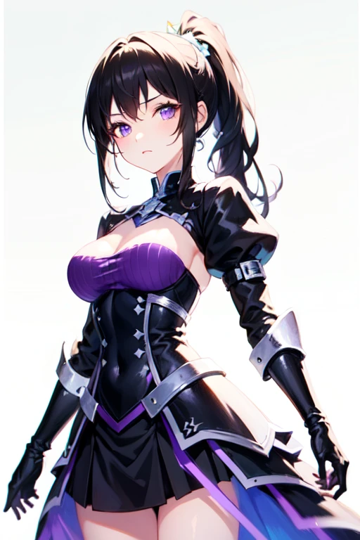 ((Masterpiece, best quality,edgQuality)),solo,1girl,smiling,excited,hands on hip,
ballgown,a woman with a blue face and a clear helmet ,wearing edgFut_clothing and [futuristic headpiece|visor] ,wearing a ballgown, neons, electric circuits,(crustals levitating)
 <lora:edgFuturisticGown:1>