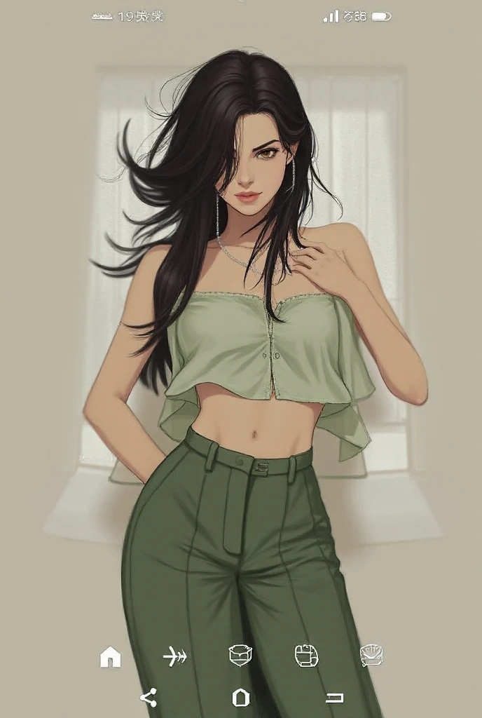 mulher de 35 anos, Jennifer Connelly very long to the waist and half curly with bangs, seios pequenos, olhos grandes com um brilho apaixonado, olhos verdes mel, Um lindo sorriso, vestindo uma camiseta preta longa com um terno feminino verde e jeans, in a serious and sweet comic-style pose, alta qualidade Jennifer Connelly personagem mulher estilo Jennifer Connelly com marcas de guerras Imagem de desenho animado de uma mulher .Ilustra??o estilo desenho animado, estilo de arte dos desenhos animados, estilo de arte dos desenhos animados, digital illustration style, estilo atompunk projeto de pessoaagens altamente detalhado, arte digital detalhada coragem, Forest fan art, Design de personagens de retrato, beautiful digital illustration, retrato de alta qualidade, Arte em quadrinhos, mulher jovem cabelo com transas lindas . Queen Anna by Jennifer Connelly lined eyes Medium large bust and wonderful sexy clothes. image expression of sexual desire from waist to head illustration Queen Anne of Arendelle atompunk style Fallout 4 style pose playboy magazine sensual witch Character cartoon style facial expression happy beautiful smile and six medium small portrait mode waist up with lots of gold around her other stones portrait precious mode waist up queen of the south Jennifer Connelly GTA scenery dominatrix gold coins chest with jewelry with her boyfriend, um homem com barba preta, armado com um estilo militar, Jennifer Connelly Turnaround sheet Creates multiple images in different poses of the same cartoon character:1.2), Woman from southern Brazil Drawing Gaucha ART Artline white background woman Cartoon image of a woman , roupas sensuais , garota super valente destemida , Ilustra??o estilo desenho animado, estilo de arte dos desenhos animados, estilo de arte dos desenhos animados, digital illustration style, projeto de pessoaagens altamente detalhado, arte digital detalhada fofa, City fan art,  Xena Personagem Christina R