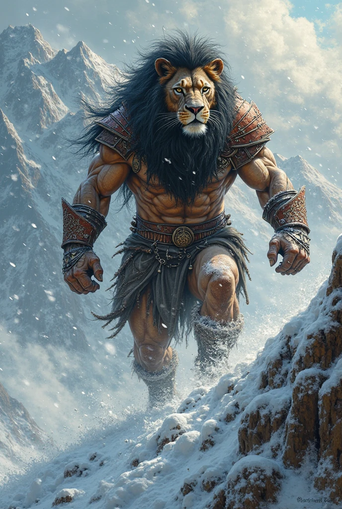(extremely detailed and lifelike masterpiece), best quality, classic art style, (a majestic portrayal of the powerful Lord Shiva), himalayan caveman, well built muscular body, blue neck, (long hair and beard flowing gracefully in the wind), wearing leopard skin cloth, (a majestic snake wrapped around his neck), (riding an ox with great strength and grace), intensely blue eyes, (suspended in a serene snow-filled mountain landscape), holding a trident firmly in his hand, (radiating an aura of intense power and spiritual energy) --auto --s2