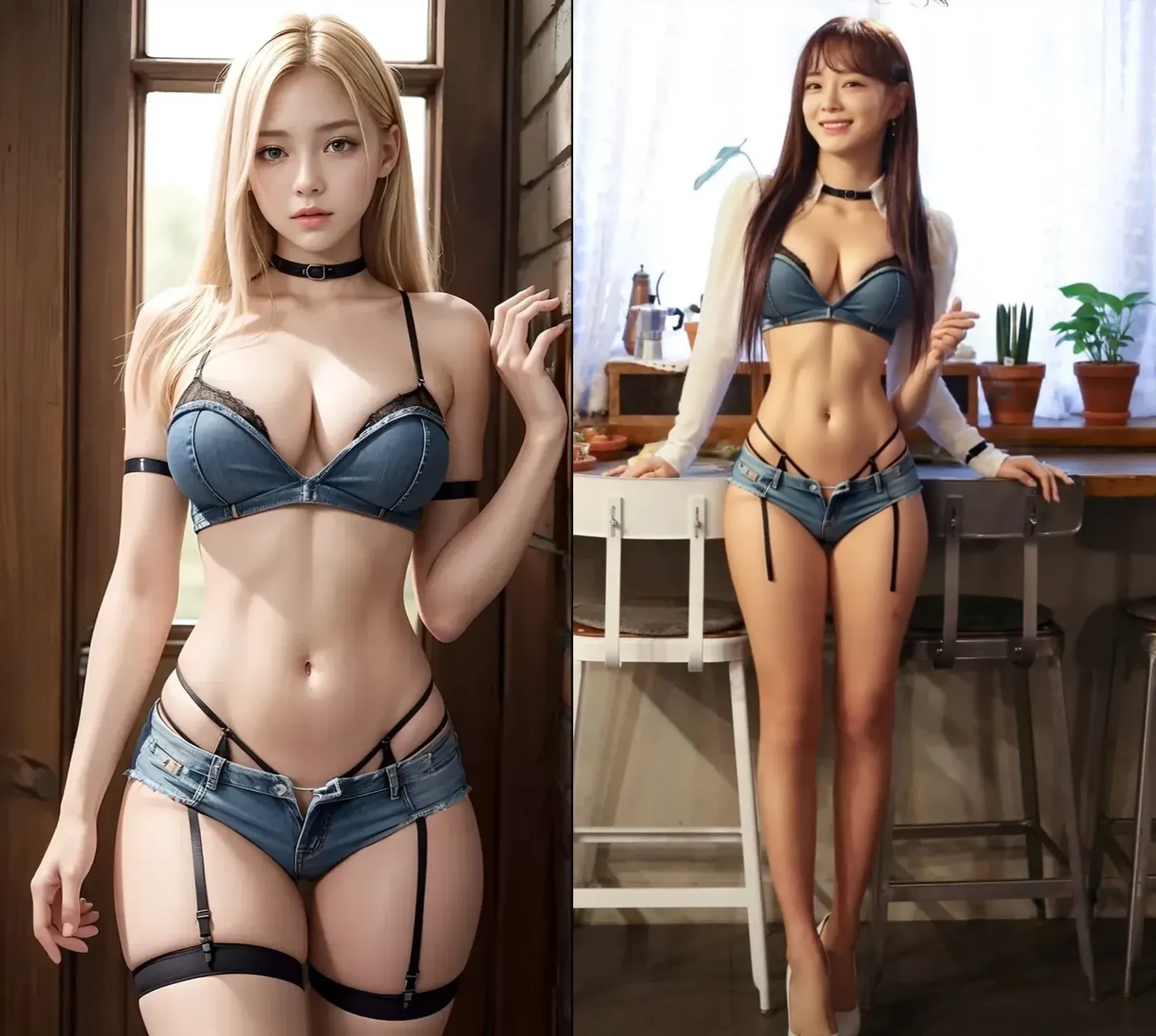 32K,High Quality, Masterpiece, Best Quality, Realistic, Lustrous Skin, Pretty Smile,1girl,Sexy Female Doctor,Thick Thighs,F Cup,Panties、White lab coat,Pink hair、Medical Equipment