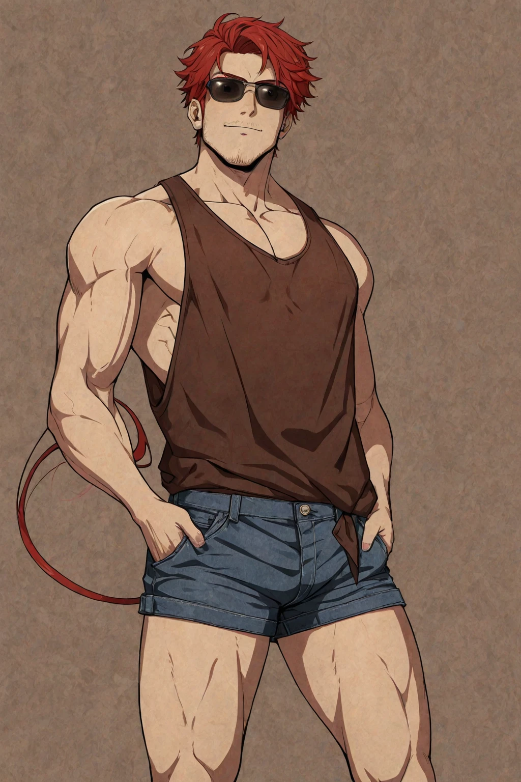 (masterpiece, Best Quality),The whole body of boy, restrained arms, 13 year old (young boy),teenager face,Body tilt,delicate big eyes,Open your eyes,,smooth and delicate skin,Short square face,Surprised expression,infancy,young age,short round face,Flat chin,finely detaild face,well-muscled,short bright black hair,with an intricate,nakeness,(backbone:1.2),the night,vivd colour,(depth of fields:1.2), shirtless, no shirt, only wearing pants, bare chest, abs, muscular body, seen from the front, desperately wants to pee, crossed legs, peeing, pissing, wet stain, wants to use toilet, desperate to pee, wetting pants, pee flowing down legs, pee puddle on ground