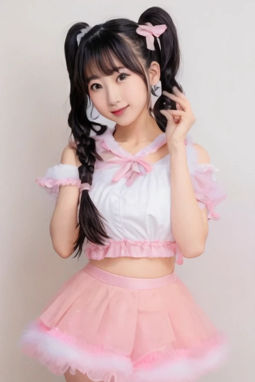 {Panty shot} Girl, woman, fluttering skirt, whole body, baby face {Lolita} Furifuri [maid] nipple

