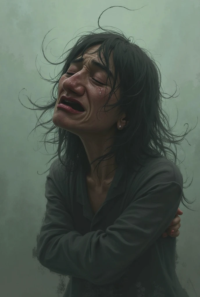 (crying, tears:1.5), by JB, best quality, masterpiece, high details, Ultra intricate detailed