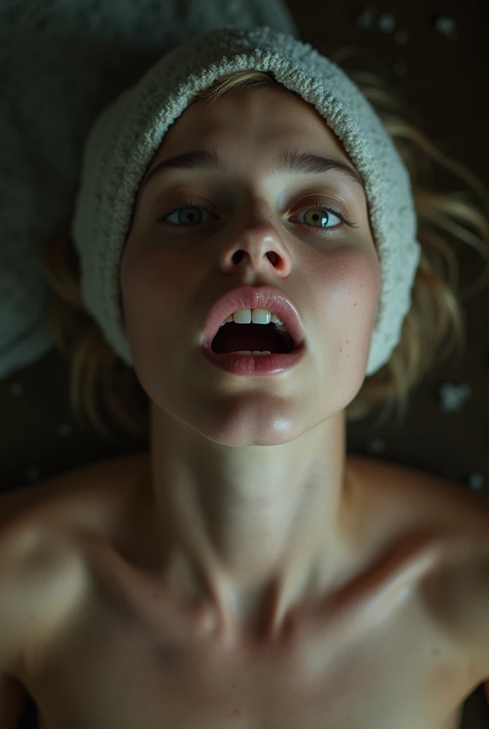  Photo by Anya Taylor-Joy , naked, detailed face, placer,face dripping cum, Cum covering almost every inch of her body and face.., In a bed, sucking a penis hard, visible breasts, zenith angle, top down image,(looking directly at the camera:1.4), ((Best Quality)), (ultra detail), face full of cum , grab the penis with both hands, mouth full of very liquid semen, close up, eyes or closer to the camera, full body visible, ((looking at her)), arched eyebrows, detailed nipples, (detailed penis), (translucent semen), long blonde hair, ((perky small tits))