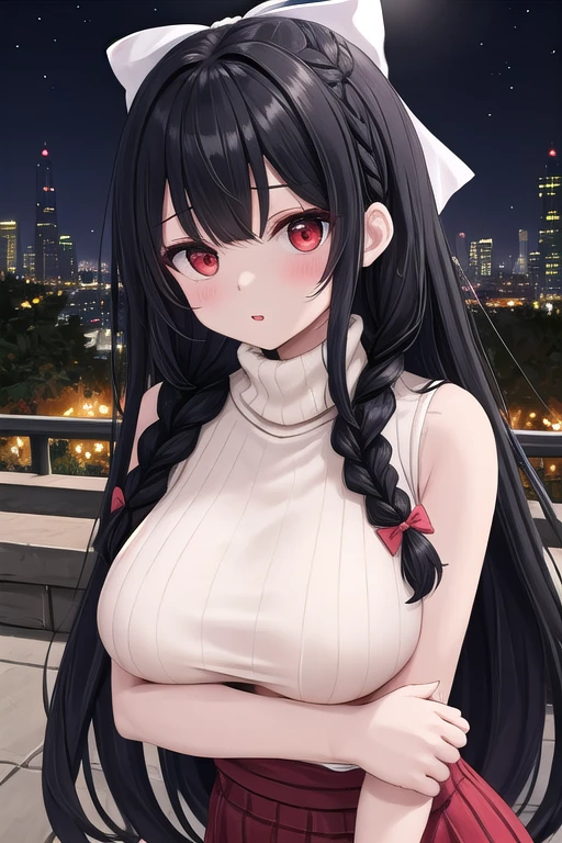 masterpiece, best quality, masterpiece,best quality,official art,extremely detailed CG unity 8k wallpaper, spread pussy, ojousama, long hair, black hair, ahoge, bat hair ornament, endured_face, embarrassed , black eyes, closed eyes, small breasts, one breast out, seifuku, single kneehigh, undressing,