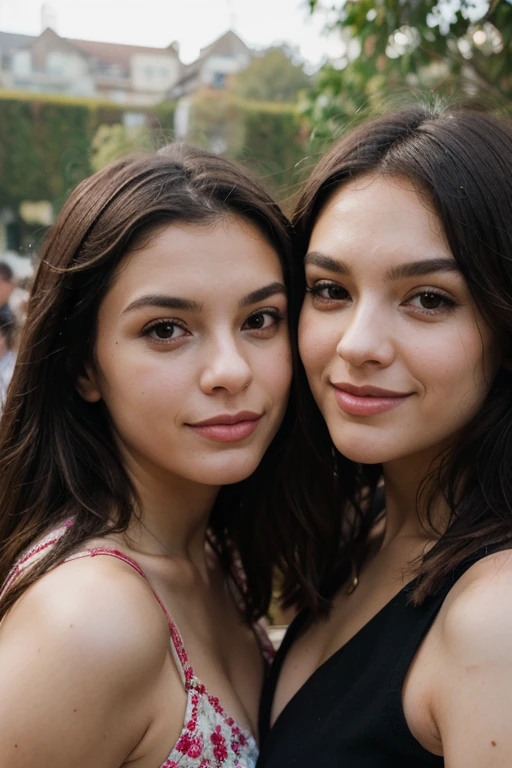 a girl drinking aperitif with her friend in an outdoor city bar area, natural lighting, beautiful detailed eyes, beautiful detailed lips, extremely detailed eyes and face, long eyelashes, elegant dress, urban city background, warmtoned lighting, photorealistic, 8k, high quality, intricate details, hyper realistic, masterpiece