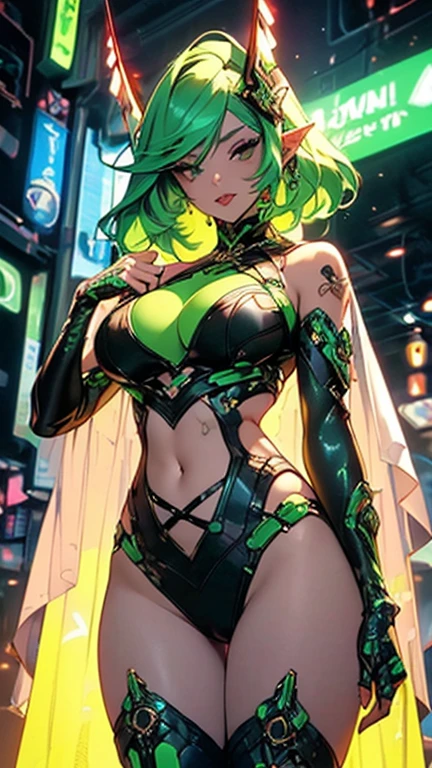 Cyberpunk woman，fansty world，background inside dark，Clean design，Epic Instagram，artstation，Colorful paint splashes，contours，Hyper-detailed intricate details，unreal-engine，fanciful，Complicated details，splash image，complementary colours，fantasy concept art，8K分辨率，A masterpiece of deviantart，oil painted，Heavy strokes，paint drips，（Isolate on a white background：1.3），Rainbow skins，(((A handsome young))), ((teenage:1.5)), (glow blue eyes), ((Eyes have light))，((((Short gray hair:1.1))), ((Large breasts)), (Beautuful Women\\(Indifferent expression\\),, (((Wearing a luxurious black robe with high details))), A head of white hair，Frost magic，((chest muscle) --v 6